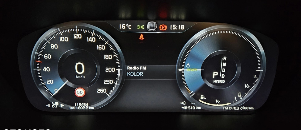 Volvo XC 60 cena 173000 przebieg: 115000, rok produkcji 2019 z Warszawa małe 326